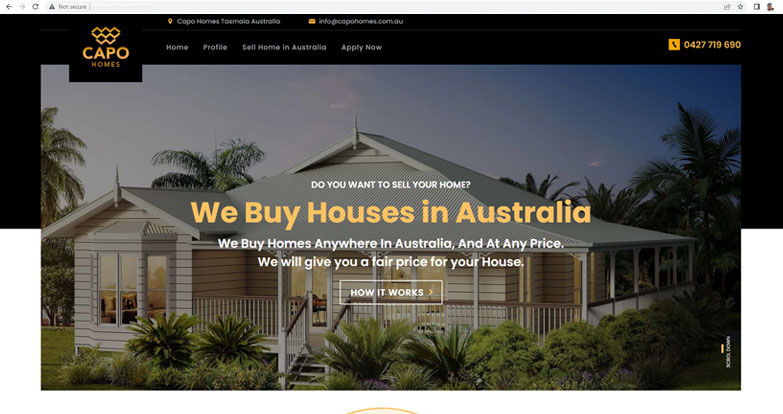 Real estate web design